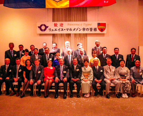 リュエイユ・マルメゾン市の皆様を歓迎