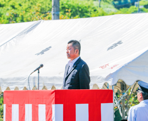 東金市消防ポンプ操法大会